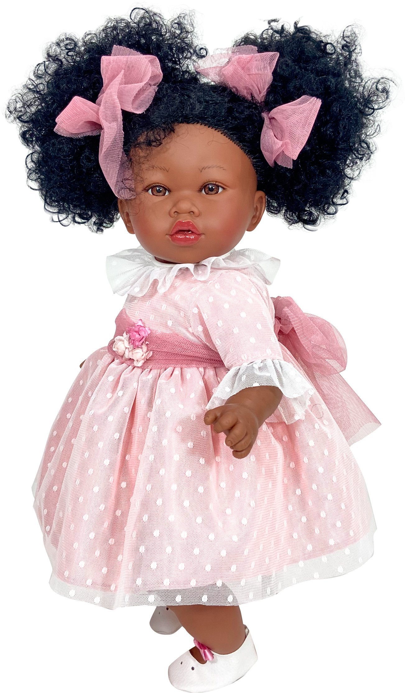 *****NINES lalka Maria 45cm c.skóra wł.kręc.44121