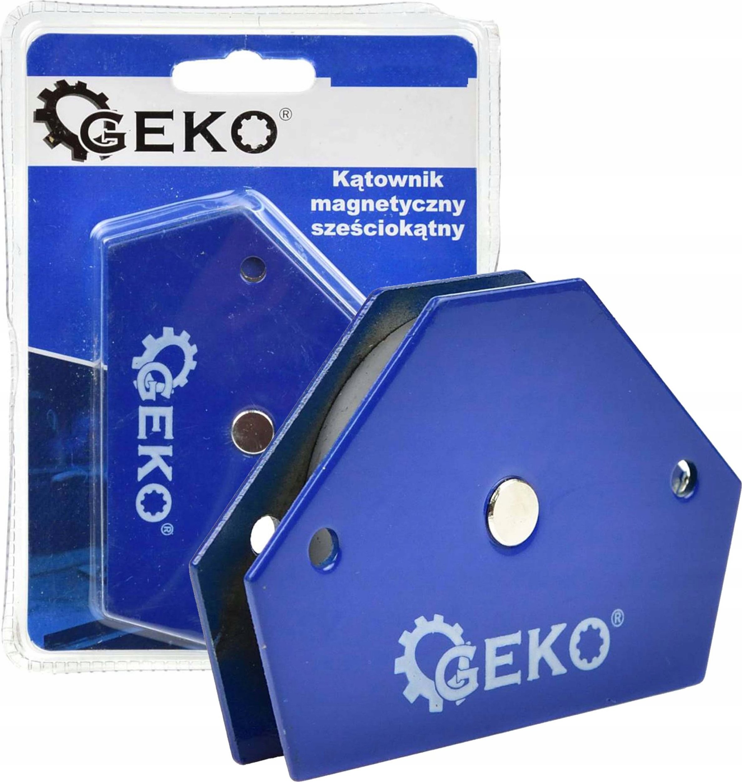 Geko Kątownik magnetyczny sześciokątny 12,5kg (48)