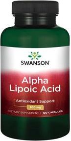Swanson ALA 300mg (Alpha Lipoic Acid) 120 kapsułek