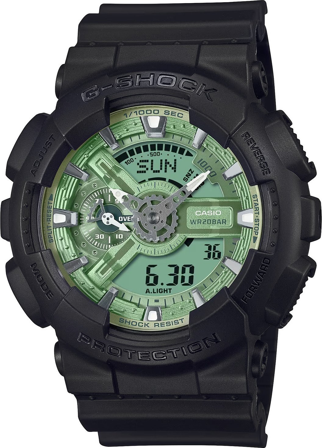 Zegarek sportowy G-SHOCK Casio G-Shock GA-110CD-1A3ER 200m czarny