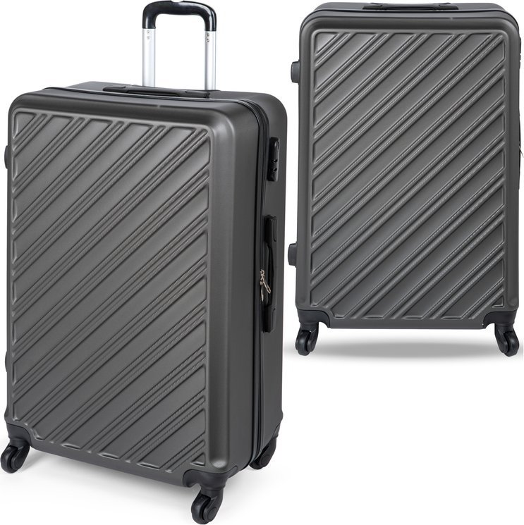 HEYO Walizka średnia podróżna Heyo na kółkach 27x45x65cm 79L