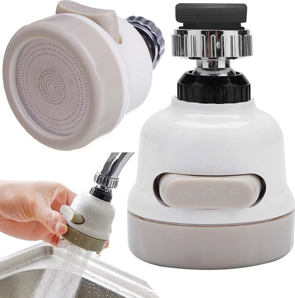 Verk Perlator przedłużacz adapter kuchenny do kranu 3w1 Perlator przedłużacz adapter kuchenny do kranu 3w1