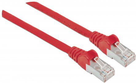 Intellinet Network Solutions Patchcord S/FTP, CAT7, 5m, czerwony (740944)