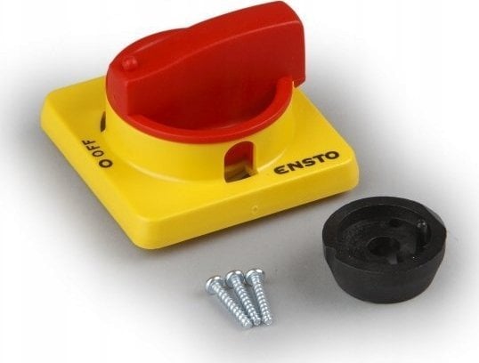 Ensto Napęd drzwiowy czerwono-żółty z blokadą KSH48