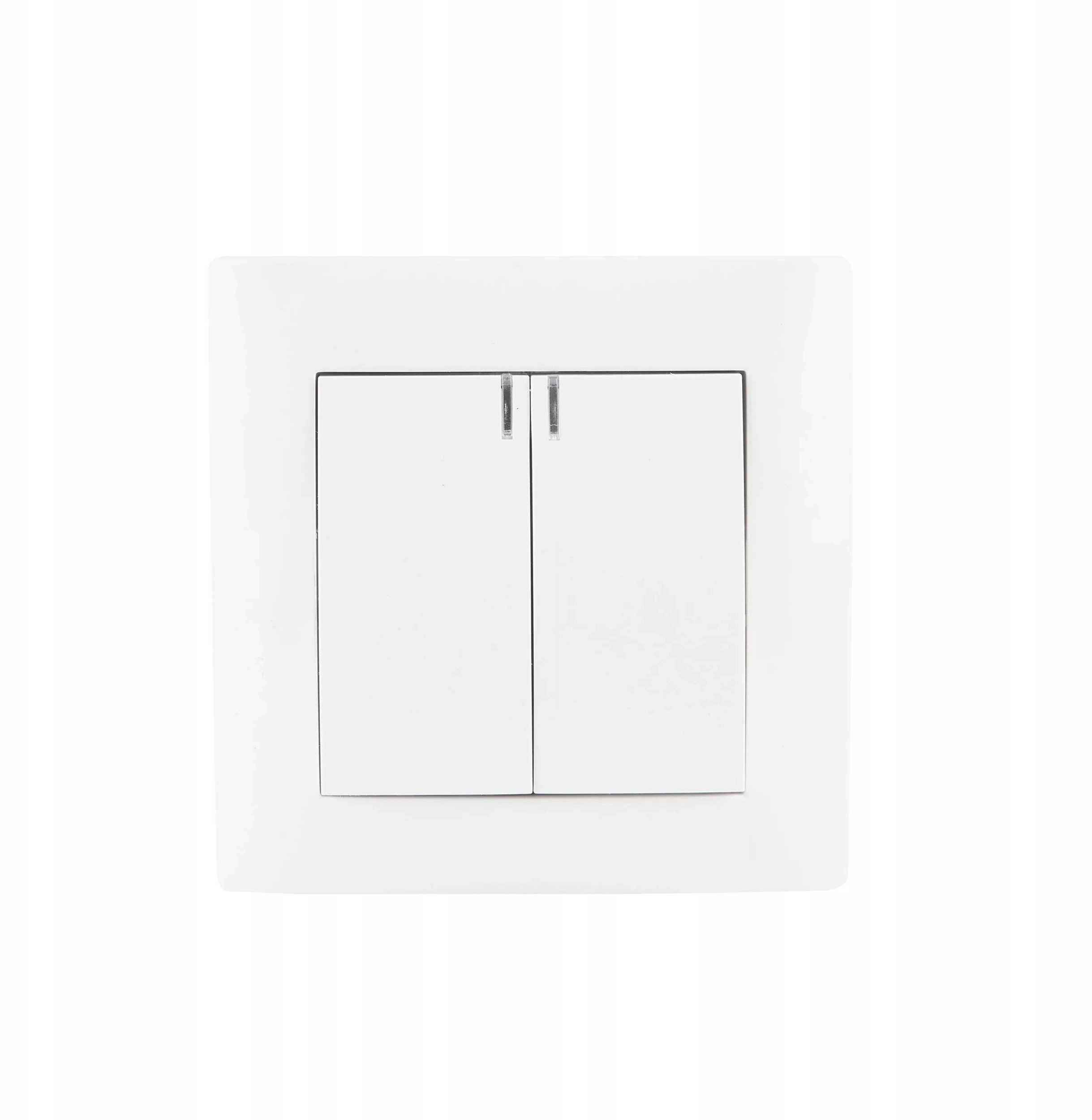 Łącznik podwójny z podświetleniem VCX LC 04 Biały