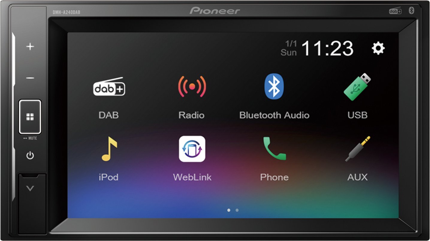 Radio samochodowe Pioneer DMH-A240DAB