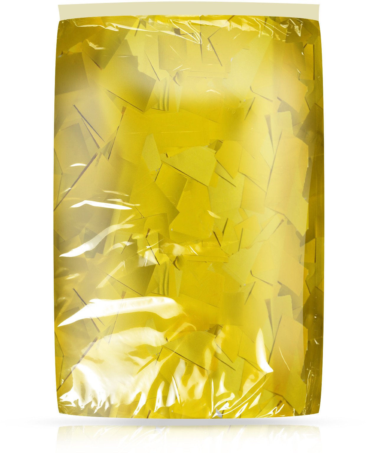 Konfetti metaliczne 1kg złote one size