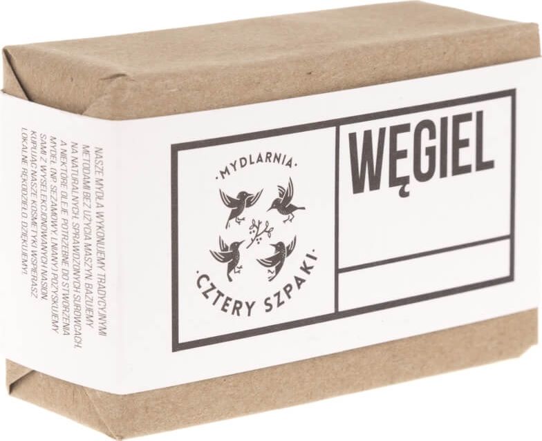 Mydlarnia Cztery Szpaki Mydło węglowe