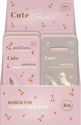 Interdruk Korektor w taśmie Cute Girl 4m