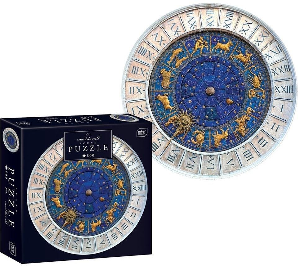 Puzzle 500 Round Around the World 1