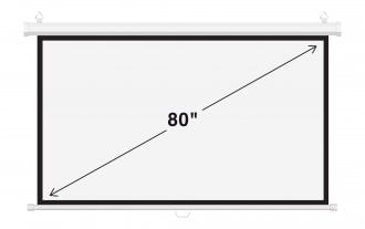 Ekran projekcyjny ścienny Camrock Matte W 80