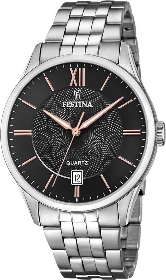 Zegarek Festina Zegarek męski Festina F20425-6 srebrny