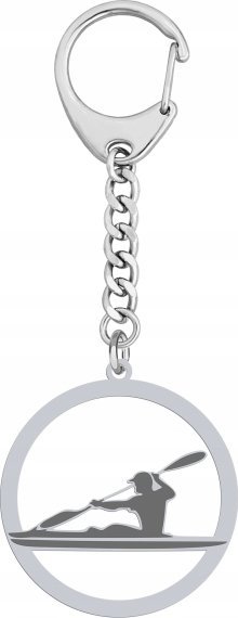 Radziszewska Jewellery Srebrny Brelok Kajakarstwo GRAWER GRATIS