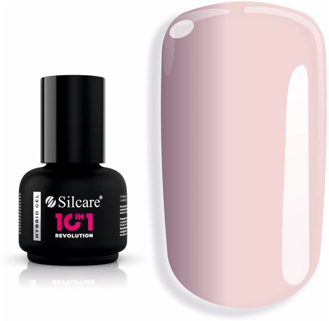 Silcare Baza hybrydowa 10in1 Revolution Light Pink 15g