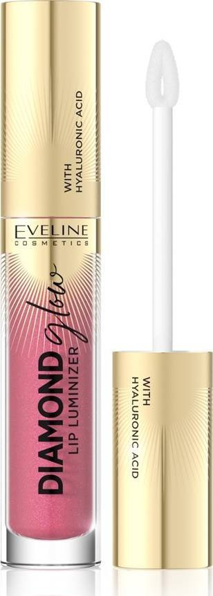 Eveline Eveline Diamond Glow Lip Luminizer Błyszczyk do ust z kwasem hialuronowym nr 09 4.5ml