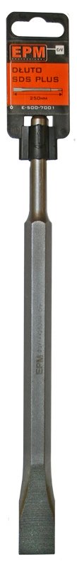 EPM Dłuto płaskie 20x14x250mm z uchwytem SDS-plus E-500-7001