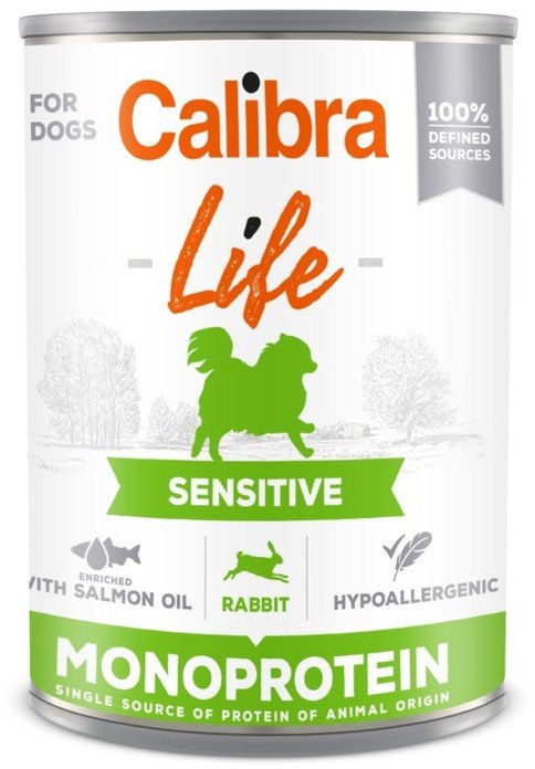 CALIBRA Dog Life Sensitive Rabbit 400G