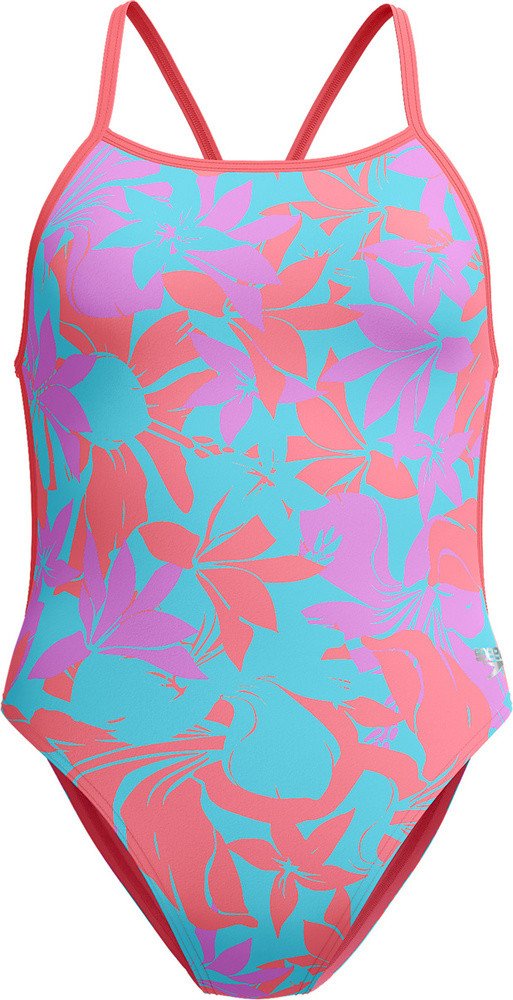 Damski Strój Kąpielowy Alov Digi Vbk fiery red/white/french blue rozmiar 34