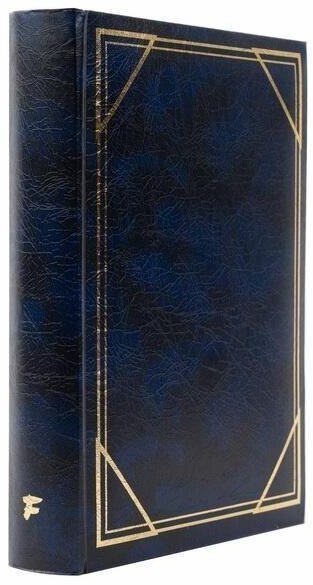 Fotoalbum kieszeniowy szyty Vinyl 3 granatowy