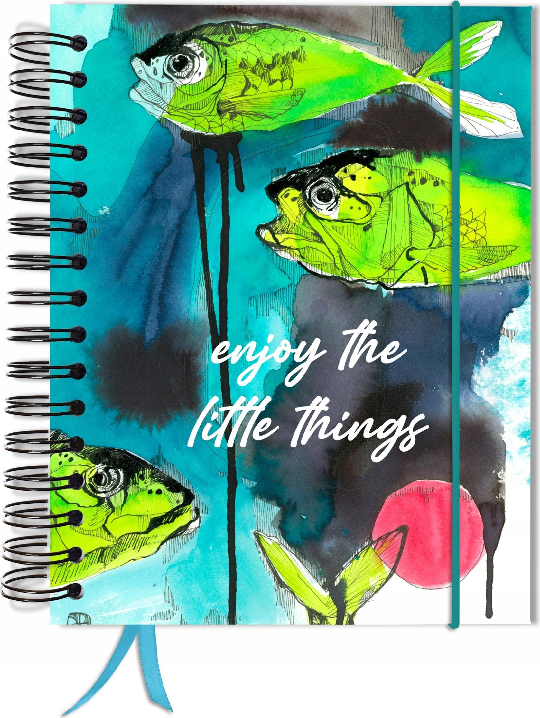 TadaPlanner Bullet journal 180 stron notes planer zeszyt A5+ bujo kropki