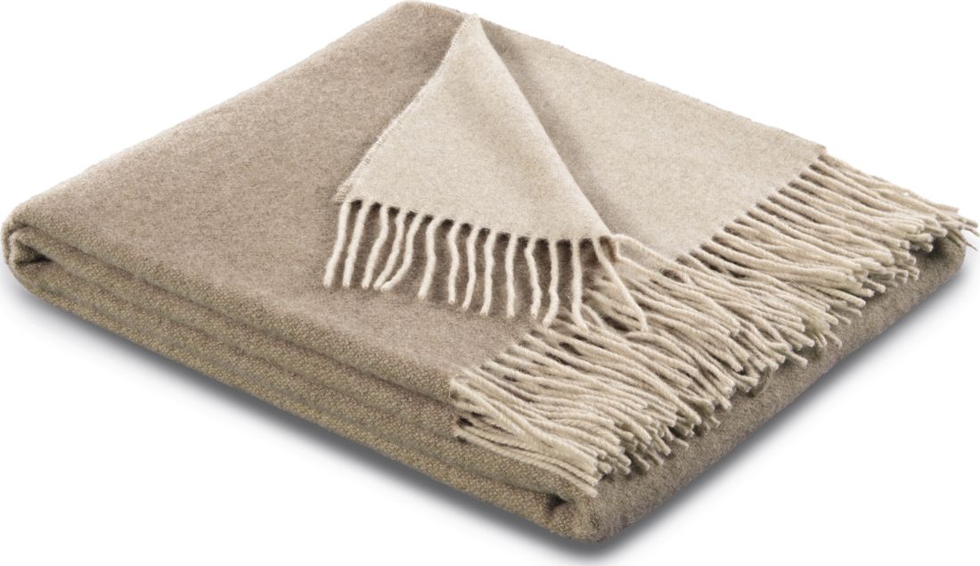 Biederlack Koc Pled Natur-Sand