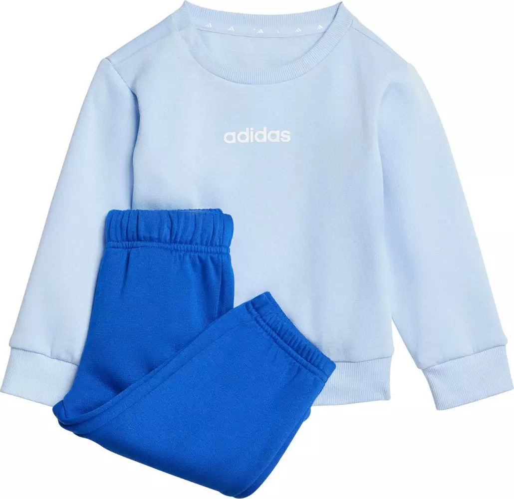 Adidas Dres dla dzieci Dresy Essentials Joggers niebieskie JE1381 80cm