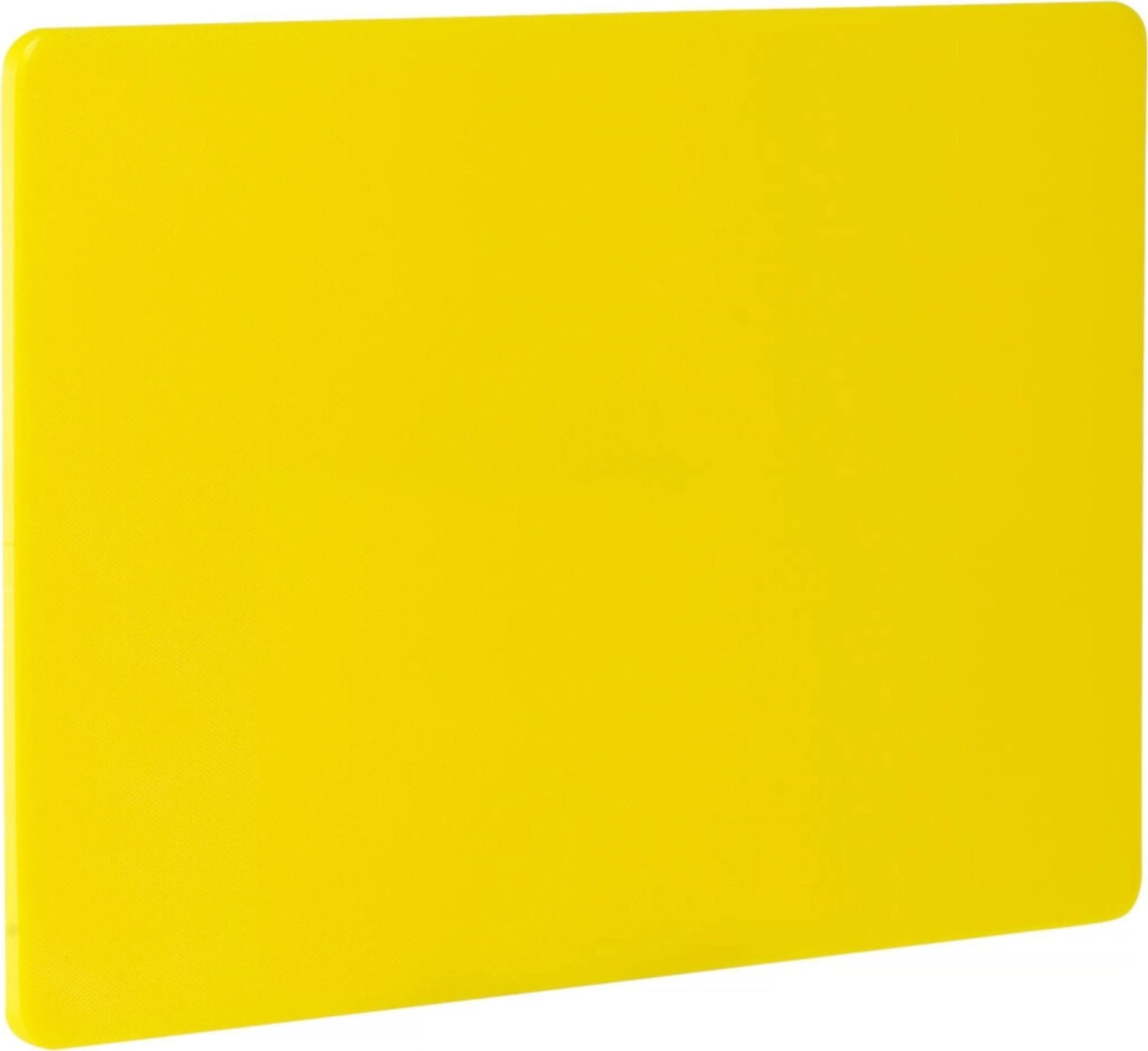 Deska do krojenia Hendi Deska kuchenna HACCP do drobiu GN 1/1 530 x 325 mm - żółta