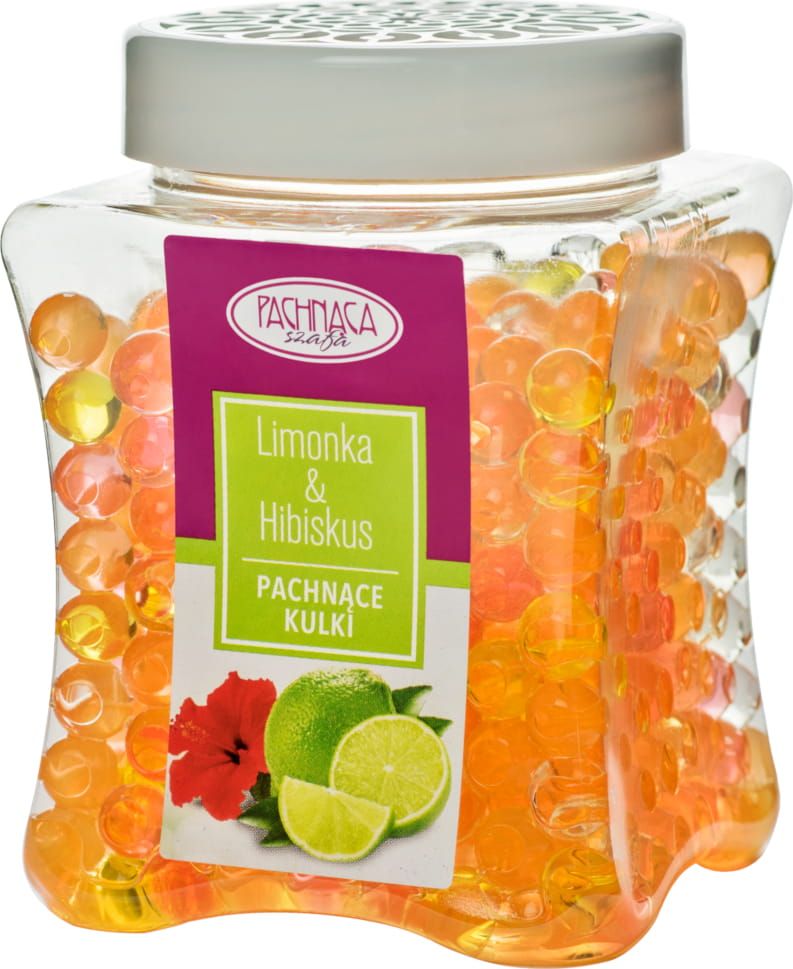 Pachnąca szafa PACHNĄCA SZAFA Limonka i Hibiskus 20g - pachnące kulki