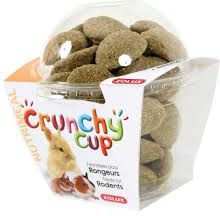 Zolux ZOLUX CRUNCHY CUP CANDY przysmaki dla gryzonia lucerna/pietruszka 200 g