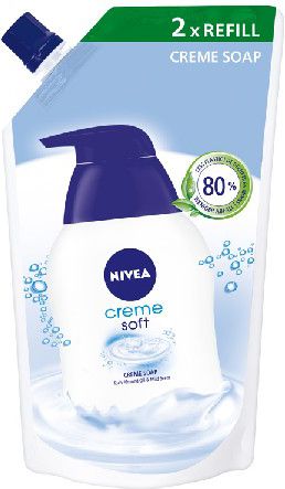 Nivea MYDŁO W płynie zapas Cream Soft 500ml - 0180701