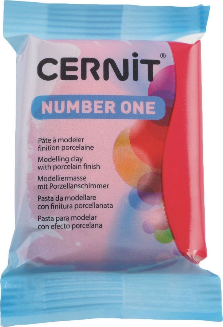 The Clay and Paint Factory Modelina Cernit Karminowa 56 g