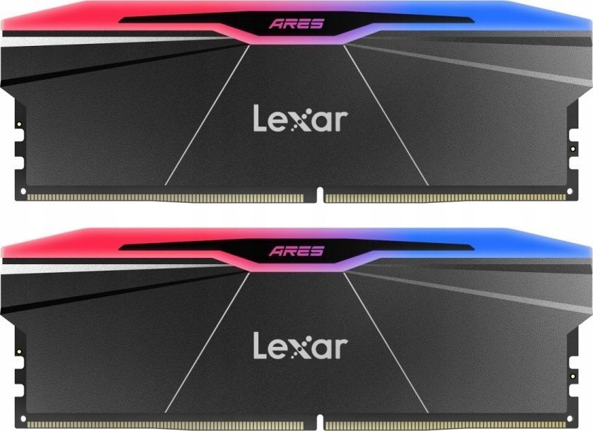 Pamięć Lexar Ares RGB Gen2, DDR5, 32 GB, 6000MHz, CL30 (LD5U16G60C30BR-RGD)