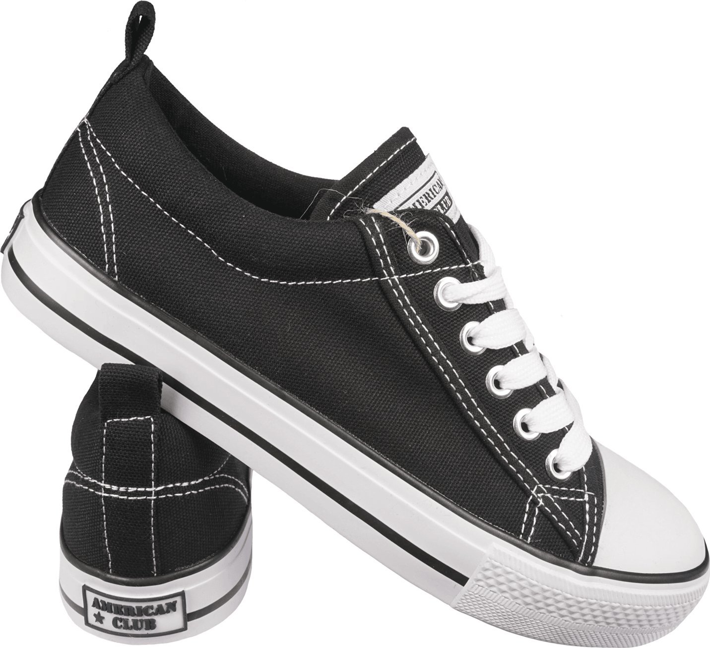 American Club Tenisówki młodzieżowe American Club LH09 BL 38