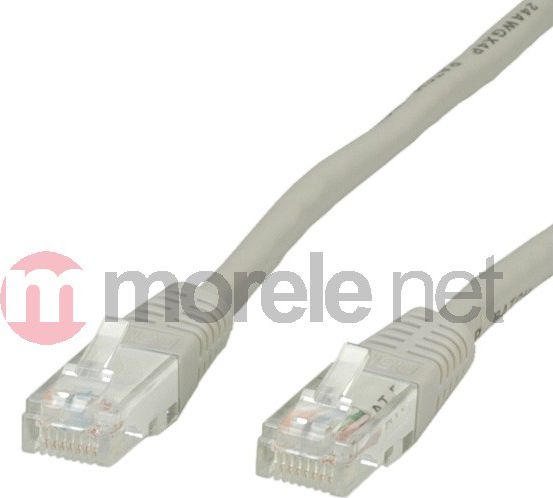 Value Cat.6 UTP 0.5m Szary 21.99.0900-250