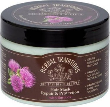 Elevita Herbal Traditions maska do włosów With Burdock, 300 ml