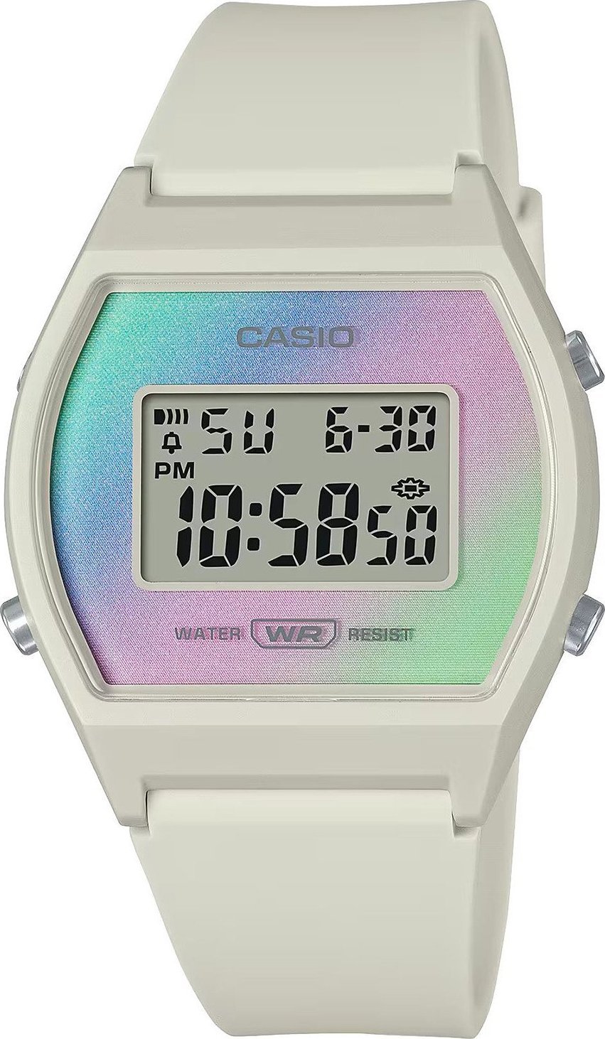 Zegarek Casio Zegarek damski Casio LW-205H-8AEF biały