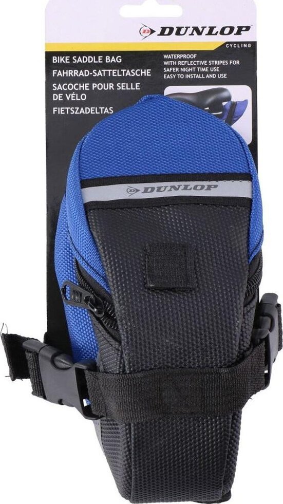 Dunlop SAKWA TORBA ROWEROWA POD SIODEŁKO WODOODPORNA NIEBIESKA DUNLOP