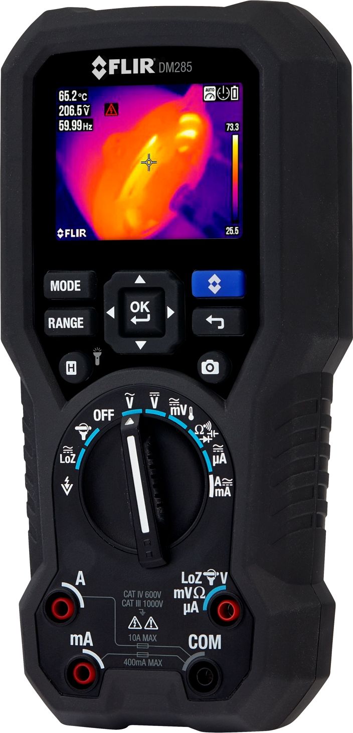 Flir Systems Multimetr termowizyjny z funkcją IGM FLIR 160x120px do 150stopniC z elastycznymi cęgami pomiarowymi i akumulatorem Li-Poly