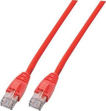 EFB RJ45 Patchcable U / UTP, Cat.6, LSZH, CCA, 1m, czerwony (K8104RT.1)