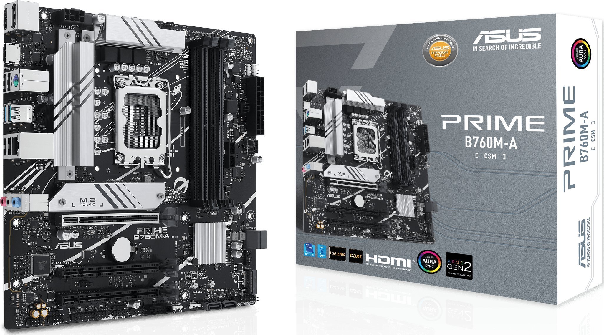 Płyta główna Asus PRIME B760M-A-CSM