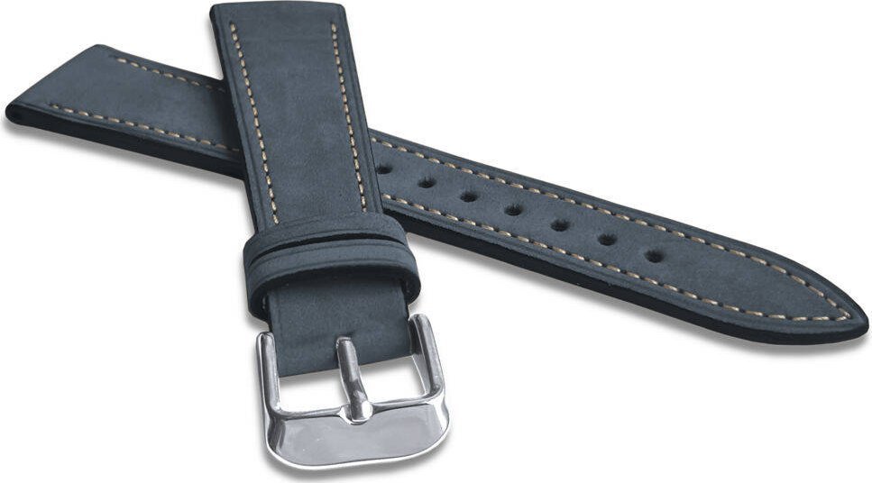 Lavvu Skórzany pasek do zegarka 22 mm Lavvu LSACL22 nubuk .