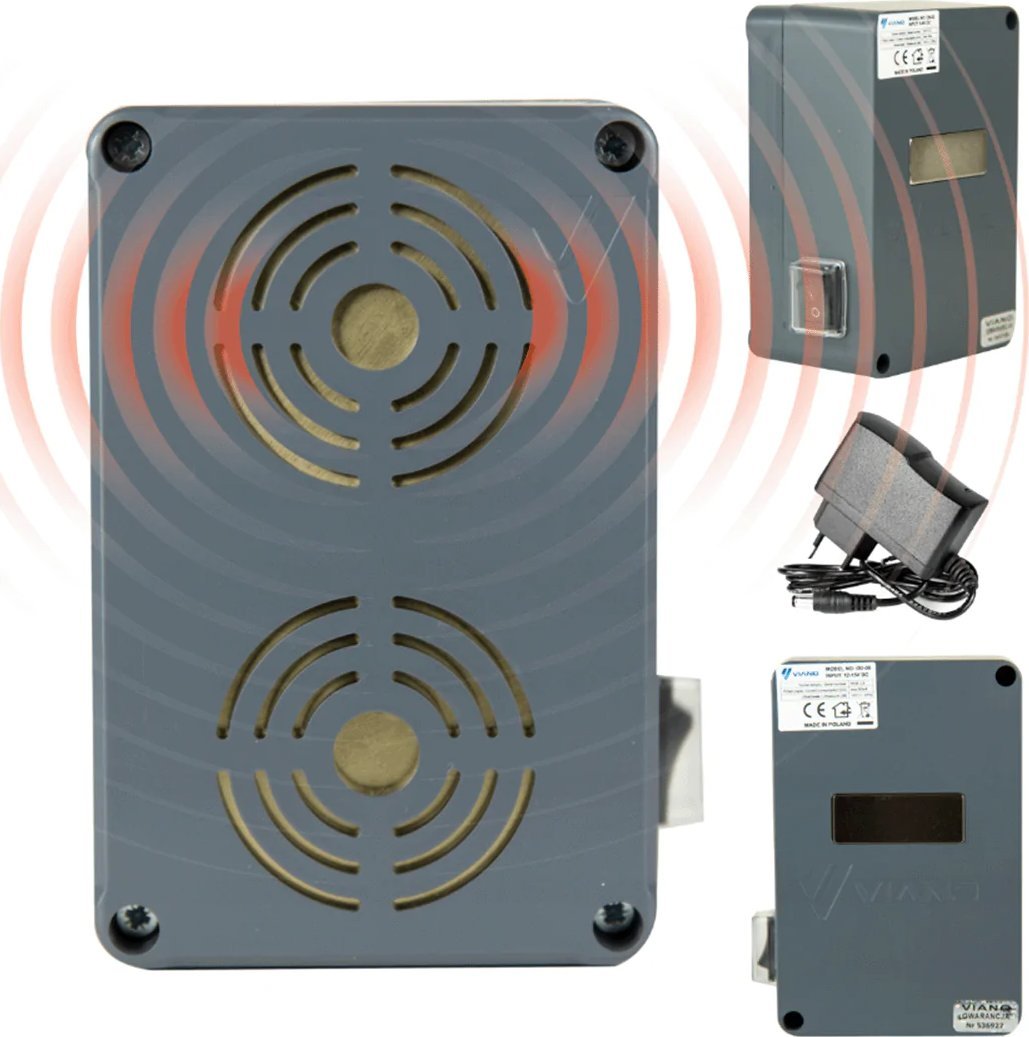 Viano Odstraszacz gryzoni kun do samochodu oraz domu WATERPRO - 230V oryginalne, zaplombowane pudełko!