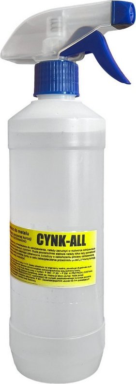 UN ODRDZEWIACZ DO METALU CYNK-ALL 500 ML ATOMIZER