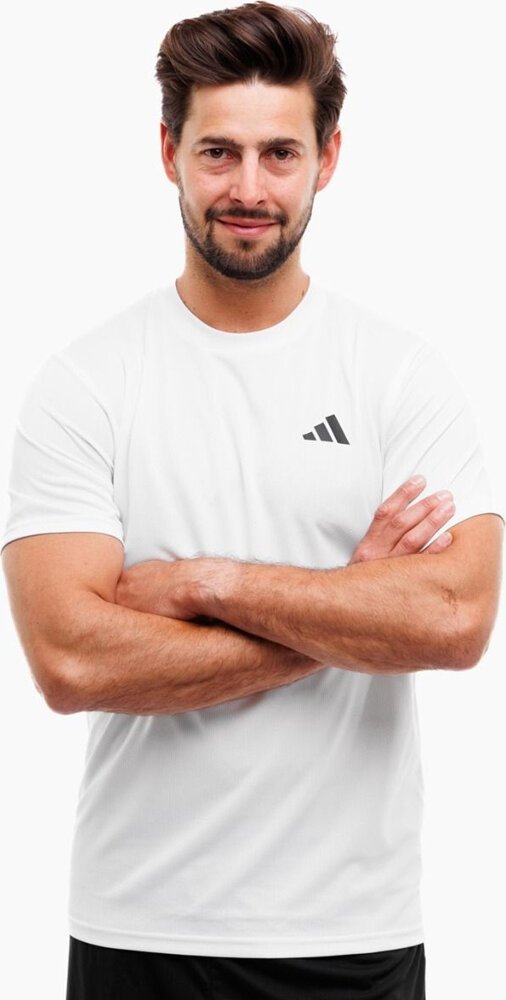 Adidas Koszulka męska adidas Train Essentials Training Tee biała IC7430 2XL