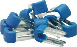 Hager Mostki do bloków samozaciskowych QC niebieskie 10szt. (KN99N)