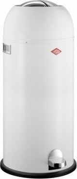 Kosz na śmieci Wesco Kosz na śmieci biały Kickmaster Maxi 40l Wesco