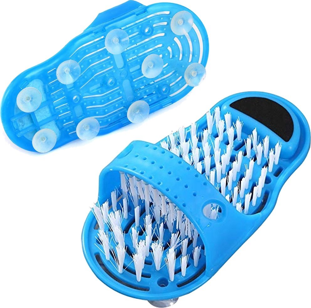 Masażer Korbi SZCZOTKA DO MYCIA STÓP KLAPKI POD PRYSZNIC PUMEKS