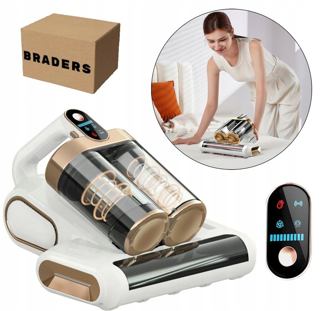 ODKURZACZ RĘCZNY HEPA UV ANTYROZTOCZOWY DO MATERACA, KANAPY, SOFY I ŁÓŻKA