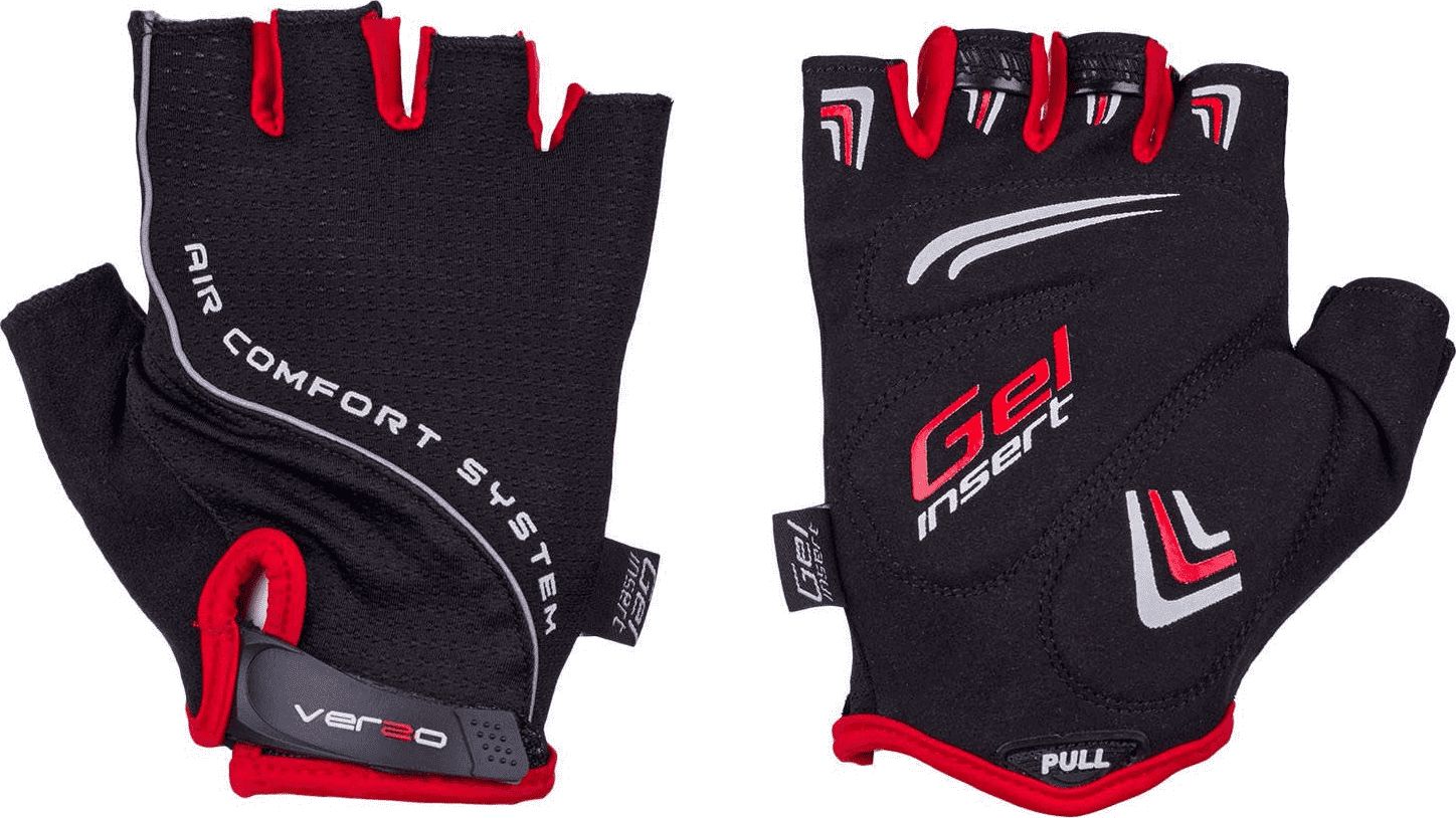 Verso Rękawiczki rowerowe Verso SB-01-7059-D czarno-czerwone L