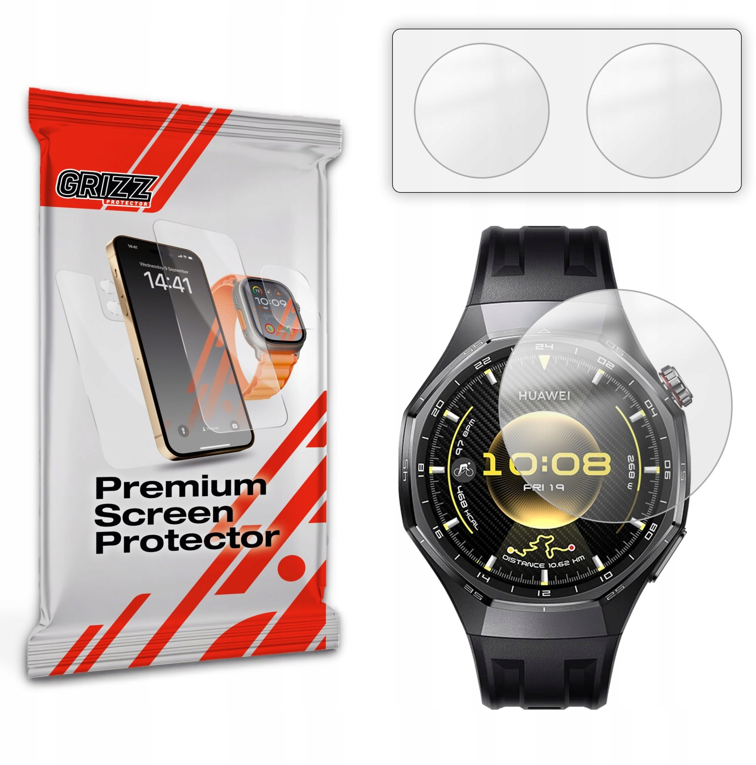 GrizzGlass Folia matowa PaperScreen do Huawei Watch GT 6 Pro